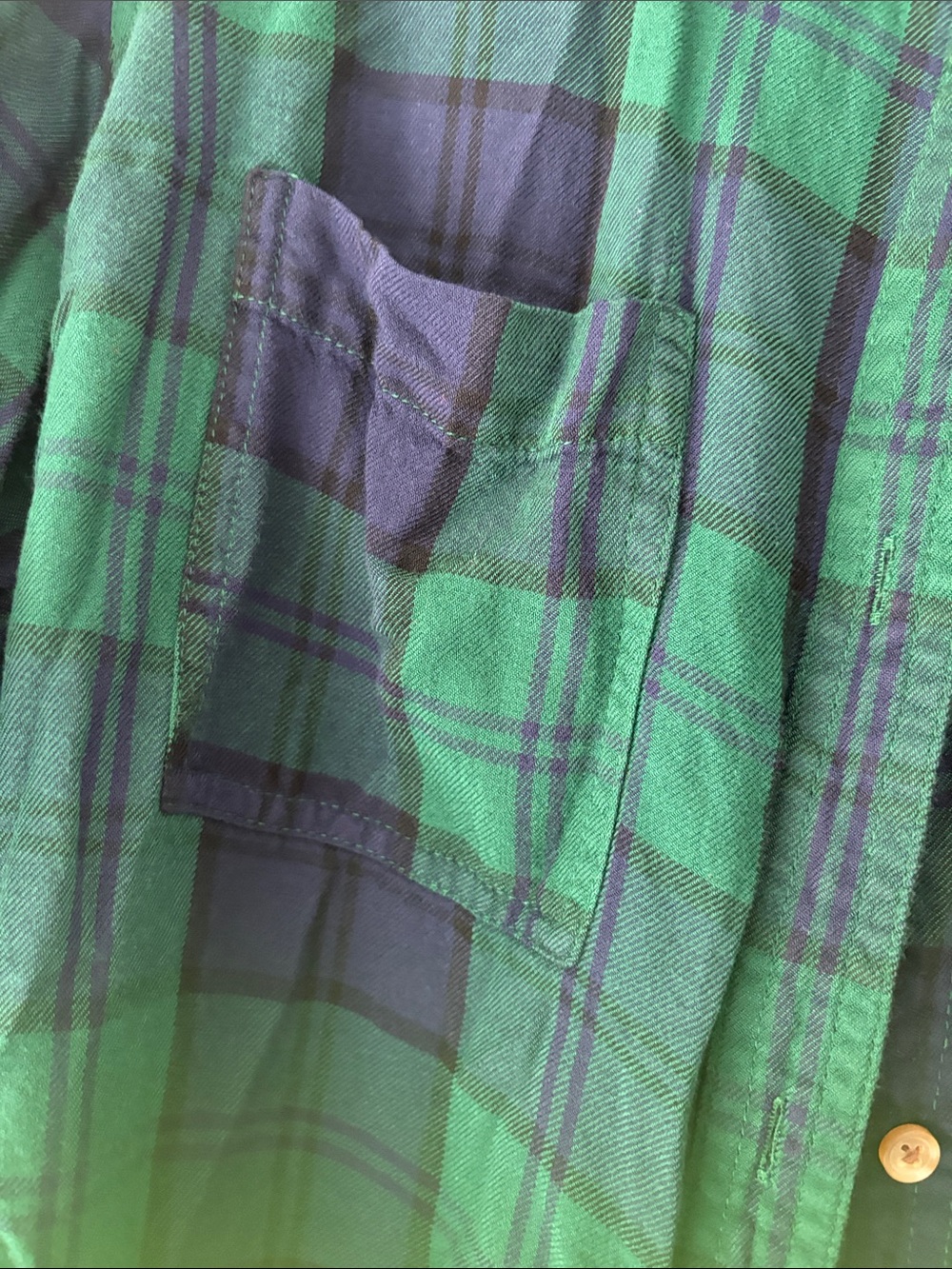 old Navy plaid Button-Up Shirt Dresses size xl - Picture 4 of 5